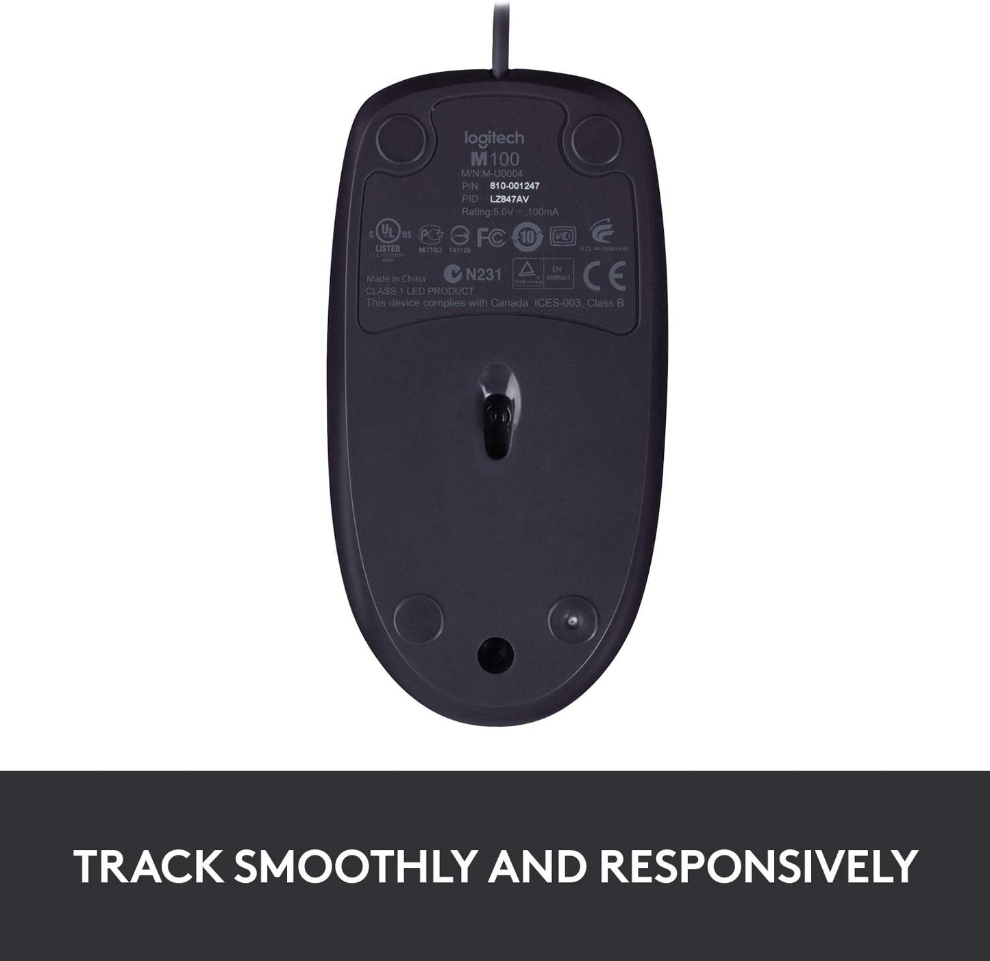 Logitech B100 Corded Mouse