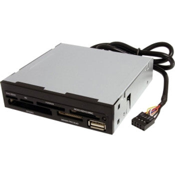3.5-Inch Front Bay 22-In-1 Usb 2.0 Multi Media Memory Card (Reader Black)