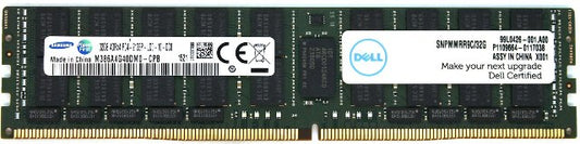 32gb (1x32gb) 2133mhz Pc417000 Cl15 Quad Rank X4 Ecc Load Reduced 1.2v Ddr4 Sdram 288pin Lrdimm Memory Module For Server