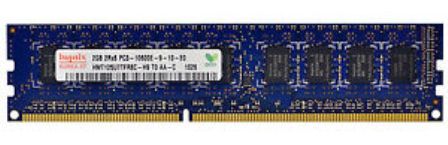 2Gb 1333Mhz Pc310600 Ecc Unbuffered 2Rx8 Ddr3 Sdram 240Pin Udimm Memory Module