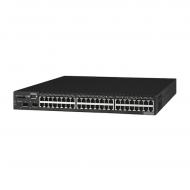 Powerswitch 48-Ports 48 X 10/100/1000 Base-T + 6 X 40Gbe Qsfp+ Network Switch With 2 X Power Supply