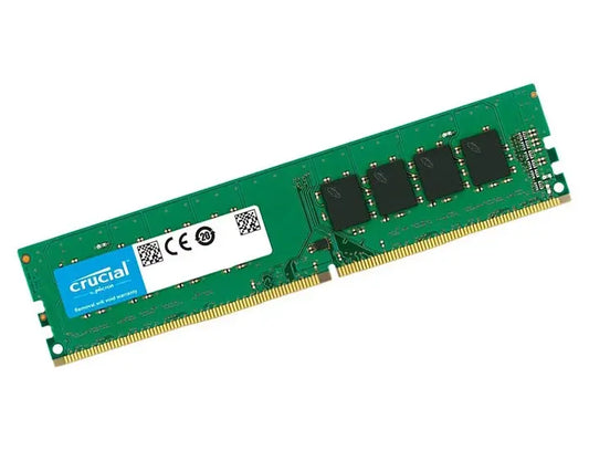 Crucial 1GB DDR-400MHz PC3200 ECC Registered CL3 184-Pin DIMM Memory Module