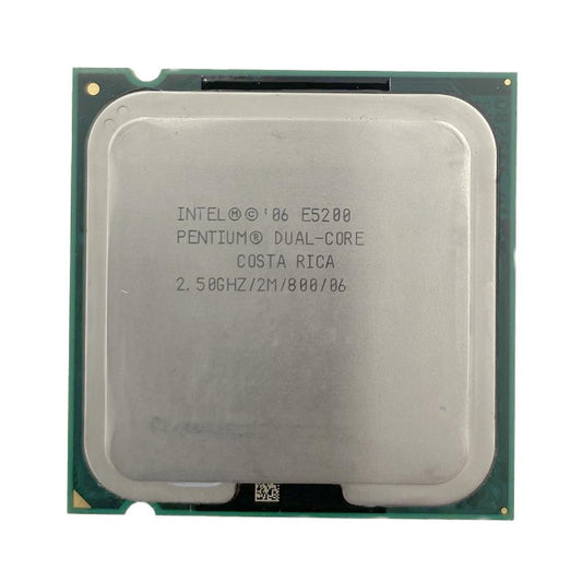 Pentium E5200 Dual Core 2.50GHz 800MHz FSB 2MB L2 Cache Socket LGA775 Desktop Processor