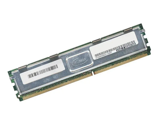 Infineon 1GB DDR2-533MHz PC2-4200 Fully Buffered CL4 240-Pin DIMM 1.8V Dual Rank Memory Module