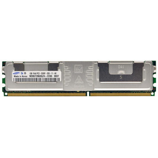 1GB DDR2-667MHz PC2-5300 Fully Buffered CL5 240-Pin DIMM 1.8V Single Rank Memory Module