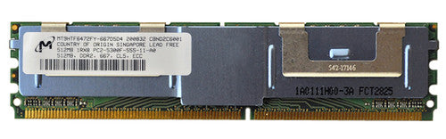 512MB PC2-5300 DDR2-667MHz ECC Fully Buffered CL5 240-Pin DIMM Single Rank Memory Module