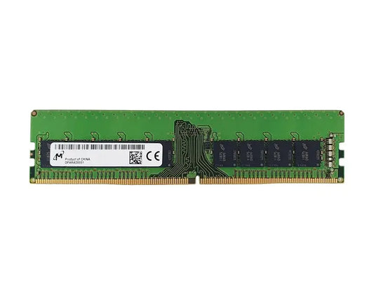 Micron 2GB DDR3-1600MHz PC3-12800 ECC Unbuffered CL11 240-Pin DIMM 1.35V Low Voltage Single Rank Memory Module