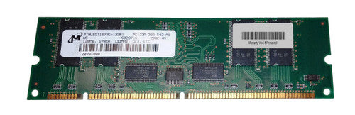 128MB PC133 133MHz ECC Registered CL3 168-Pin DIMM Single Rank Memory Module