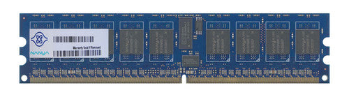 512MB PC2-3200 DDR2-400MHz ECC Registered CL3 240-Pin DIMM Single Rank Memory Module