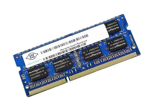Nanya 256MB DDR2-400MHz PC2-3200 non-ECC Unbuffered CL3 200-Pin SoDIMM Memory Module