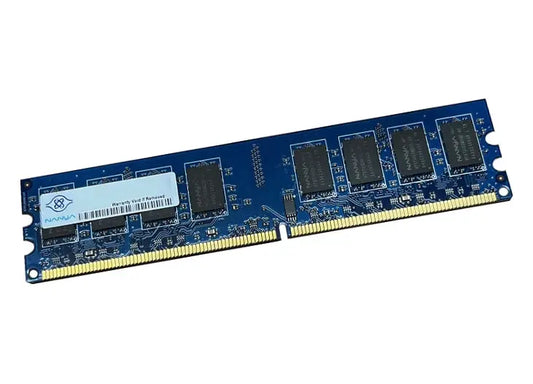 Nanya 2GB DDR3-1066MHz PC3-8500 non-ECC Unbuffered CL7 240-Pin DIMM Dual Rank Memory Module