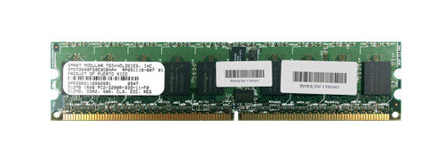 512MB PC2-3200 DDR2-400MHz ECC Registered CL3 240-Pin DIMM Single Rank Memory Module