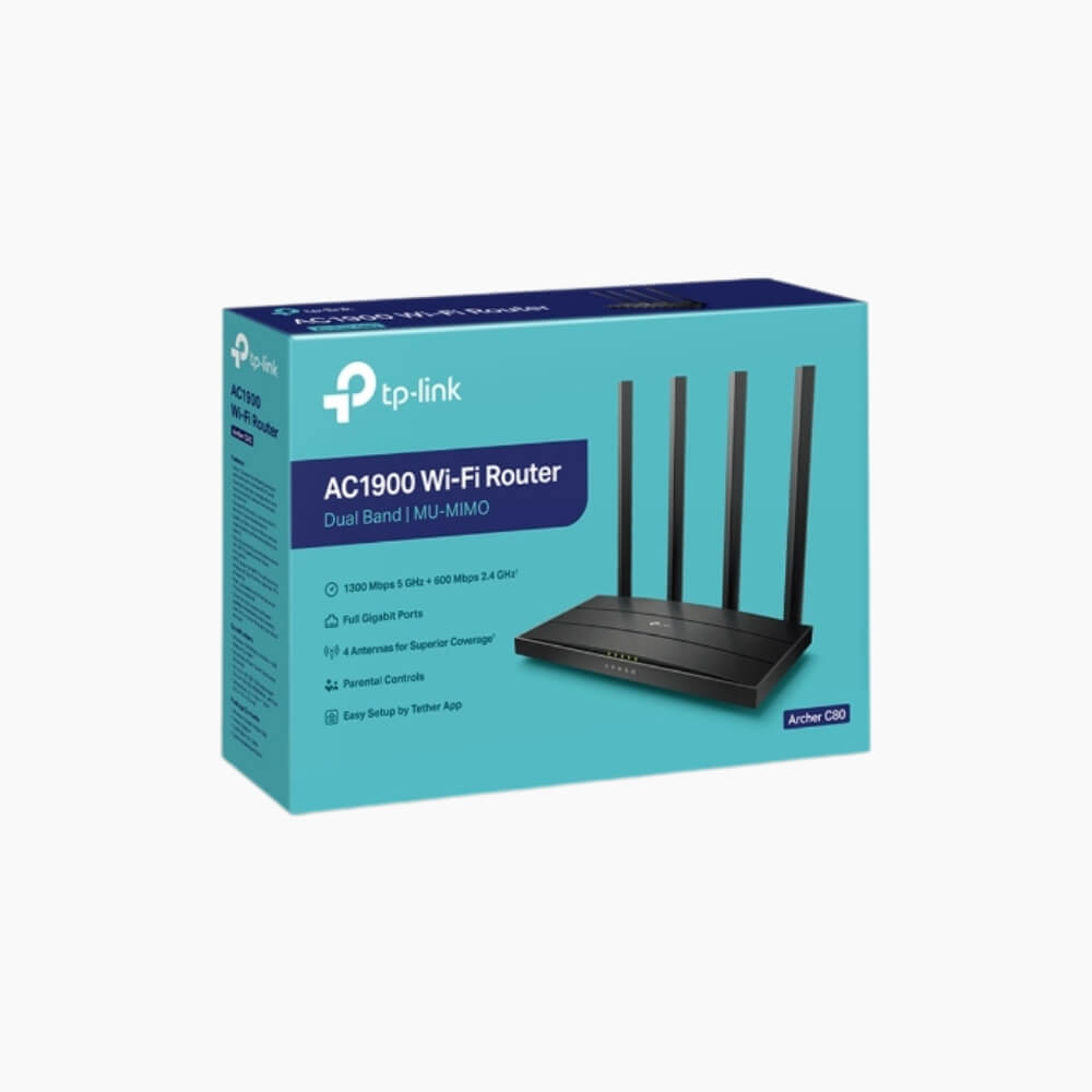TP-Link Archer C80 AC1900 MU-MIMO Router
