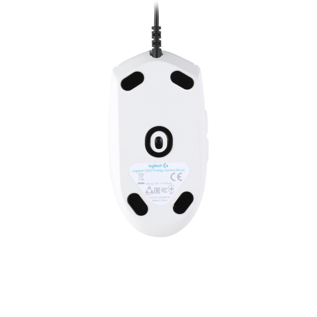 Logitech G203 Prodigy Wired Gaming Mouse - White