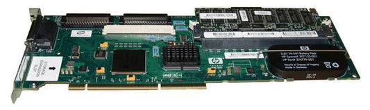 Smart Array 6402 Dual Channel PCI-X 133MHz Ultra320 SCSI RAID Controller Card with 128MB Battery Backed Write Cache (BBWC)