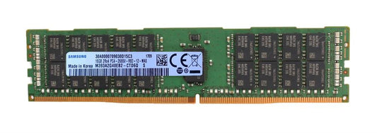16Gb Pc4-21300 Ddr4-2666Mhz Registered Ecc Cl19 288-Pin Dimm 1.2V Dual Rank Memory Module