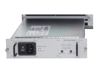 PWR-C49M-1000AC - Cisco 4900M AC POWER SUPPLY, 1000 WATTS REMANU