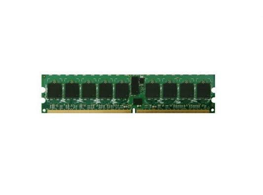 1GB DDR2-667MHZ PC2-5300 ECC REGISTERED CL5 240-PIN DIMM VERY LOW PROFILE (VLP) SINGLE RANK MEMORY MODULE