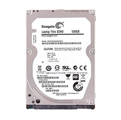 LAPTOP THIN 500GB 5400RPM MULTI-LEVEL CELL SATA 6GB/S 8GB NAND FLASH 64MB CACHE 7MM 2.5-INCH HYBRID HARD DRIVE