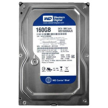 Western Digital Wd |Western Digital 160Gb 7200Rpm Sata 3.0 Gbps 3.5 8Mb Cache Caviar Hard Drive"