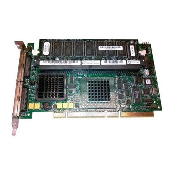 PERC 4/DC 128MB Cache 64-bit Ultra-320 SCSI LVD Dual Channel PCI-X RAID Controller Card